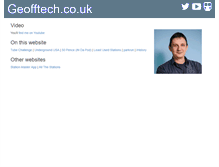 Tablet Screenshot of geofftech.co.uk